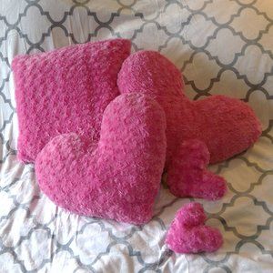 Valentine Heart Accent Pillows